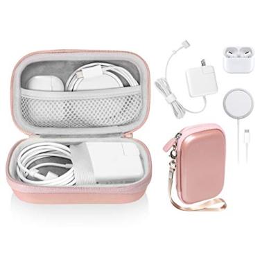 Imagem de CaseSack Capa Prática para Carregador MacBook Air Pro MagSafe/MagSafe 2, iPhone 13/13 Pro, iPhone 14/14 Pro, Hub USB C, Adaptador Multiportas USB, Resistente à Água, Ideal para Viagem