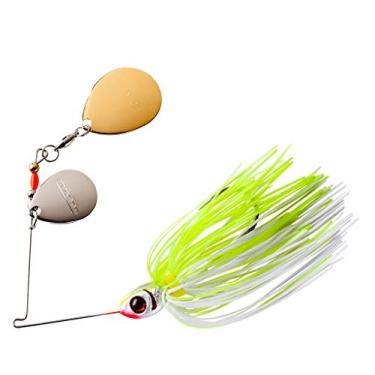 Imagem de BOOYAH Lâmina dupla Colorado - Branco/Chartreuse - 3/8 oz