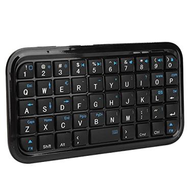 Imagem de Teclado Bluetooth, bateria de lítio recarregável teclado de computador mini portátil 49 teclas teclado ergonômico multidispositivo para tablet iOS 1/2/AIR/Android