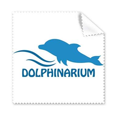 Imagem de Pano de limpeza com estampa de golfinho azul oceano 5 peças