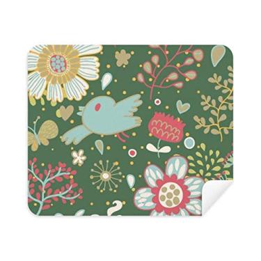 Imagem de Pano de limpeza de tinta verde escuro limpador de tela 2 peças tecido de camurça