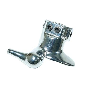 Imagem de Caixa de 1, 1 3/16′ | Peça de máquina de pneu de motocicleta de 1,18 polegada, suporte para trocador de pneu de motocicleta | Cabeça de desmontagem - Peça de reparo de cabeça de pato de aço fundido - Ferramenta de pneu de roda de motor, prata, galvanizada, 30 mm