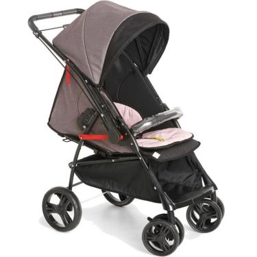Imagem de Carrinho de Bebe Passeio Galzerano Maranello Rosa Preto