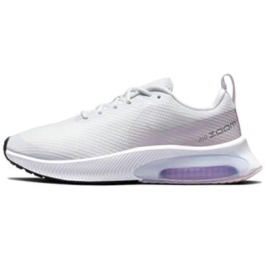 Imagem de Nike Air Zoom Arcadia CK0715-102 Boys Running Shoes (White/Light Violet)