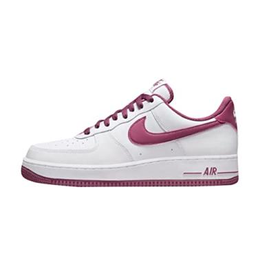 Imagem de Nike Air Force 1 '07 masculino, branco/bordeaux claro (DH7561 101), Branco/Bordeaux claro - branco, 9.5