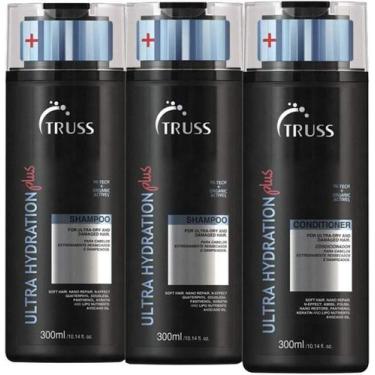 Imagem de Truss Ultra Hydration Plus 2 Shampoos 300ml + 1 Condicionador 300ml