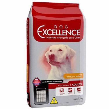 Imagem de Ração Selecta Dog Excellence para Cães Adultos de Raças Grandes - Frango e Arroz - 15 Kg