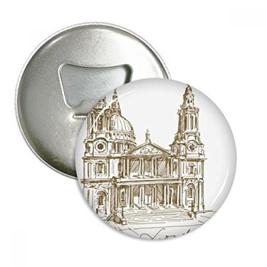 Imagem de Emblema multifuncional com ímã de geladeira e emblema da Catedral de São Paulo Inglaterra Londres