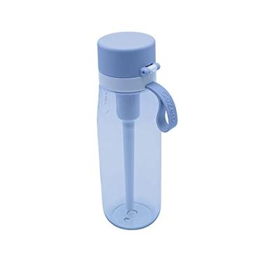 Imagem de Garrafa de agua Philips AWP2731BLR Azul - Squeeze com Capacidade de 660ml com Filtro GoZero AWP285 estrutura em plástico Tritan sem BPA