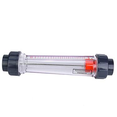 Imagem de Medidor de vazão, instrumentos de medição transparentes, medidor de plástico ABS tipo tubo LZS-40 (D), para monitoramento de medição de líquido