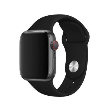 Imagem de Pulseira Preta Para Apple Watch, Iwo, W26 - Sm 42Mm