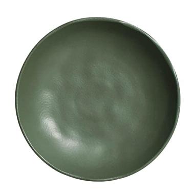 Imagem de Porto Brasil Conjunto com 6 Pratos Fundo Bio Stoneware Leaf 22,5cm 830ml