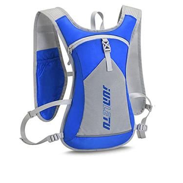 Imagem de Mochila de hidratação para corrida em trilha, mochila de corrida, mochila de ciclismo, maratona portátil, ultraleve para caminhadas 5L
