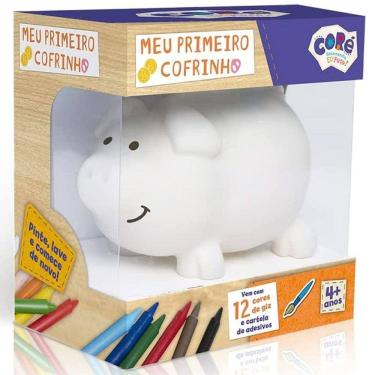 Imagem de Cofrinho para Colorir Meu Primeiro Cofrinho Toyster
