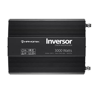 Imagem de Inversor de Onda Modificada 3000W 12Vdc/127V PW12-1 Automotivo Hayonik - 68001