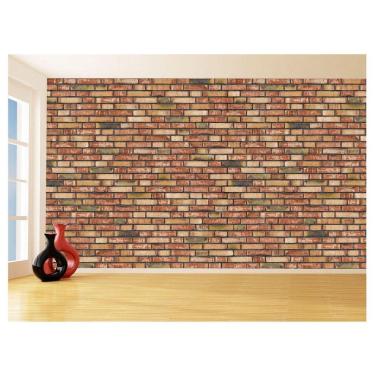 Imagem de Papel De Parede 3D Tijolo Sala Tijolinho Vista 3,5M Xbr18