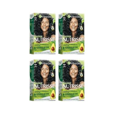 Imagem de Coloraçao Nutrisse 210 Preto Azulado-Kit C/4Un