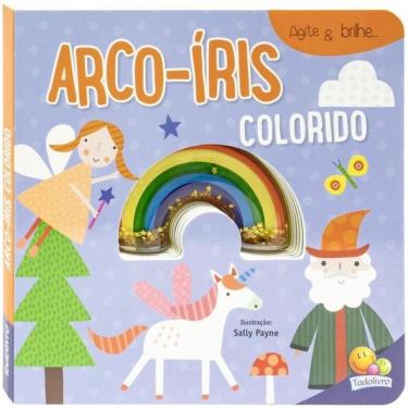 Imagem de Agite E Brilhe: Arco-Íris Colorido