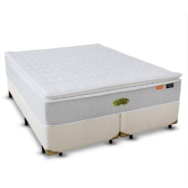 Imagem de Conjunto Box King com Colchão Malásia Latex - 193x203