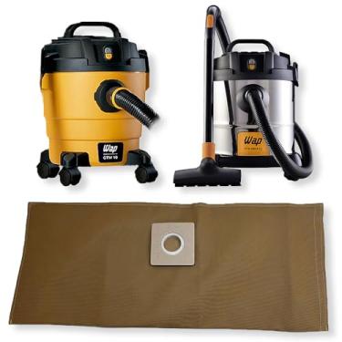 Imagem de Saco Refil Coletor Bag Cartucho Reutilizável Aspirador Wap GTW10 e GTW Inox 12