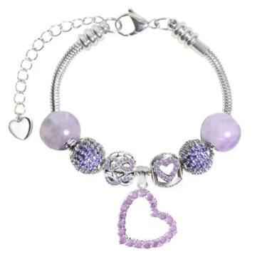 Imagem de White Birch Pulseiras Pandora Fit para mulheres, amor infinito para mulheres, 6.7 inches, Pedra preciosa, Zircônia cúbica