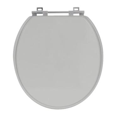 Imagem de Assento Sanitário Oval Universal Deca 1.6gpf/6lpg Icasa Celite Logasa Cor Cinza Claro da Sicmol