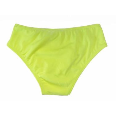 Imagem de Biquíni Infantil Calcinha Avulsa Amarelo Neon Costão