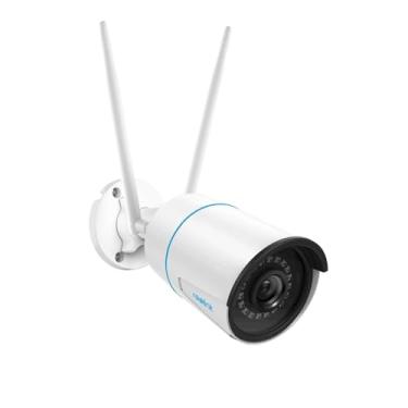 Imagem de Reolink Plug-in Outdoor WiFi Security Camera, 5MP HD Dual Band Wired Wi-Fi Camera for Home Security-2.4/5 Ghz, Smart Person/Vehicle Alerts, Motion Detection, Night Vision, IP66 Waterproof, RLC-510WA