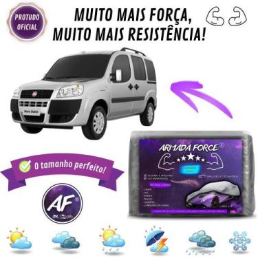 Imagem de Capa De Cobrir Carro Doblo Forrada Impermeável Armada Force - Armada F