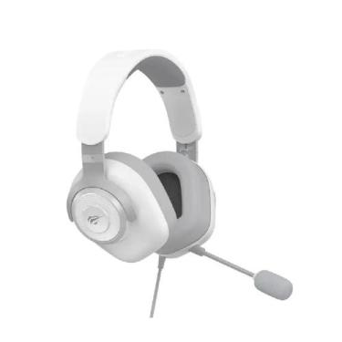 Imagem de Headset Gamer Havit H2230d Multiplatforma P2/p3 Cinza/Branco