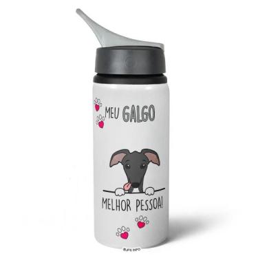 Imagem de Garrafa Squeeze NK - Meu Galgo, melhor pessoa! M2 - JPS INFO