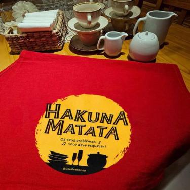 Imagem de Pano de prato Hakuna - Life Geek