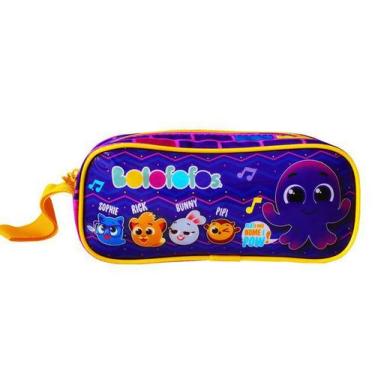 Imagem de Estojo Infantil Bolofofos Polvo Criança Clio Escolar Bf3330E
