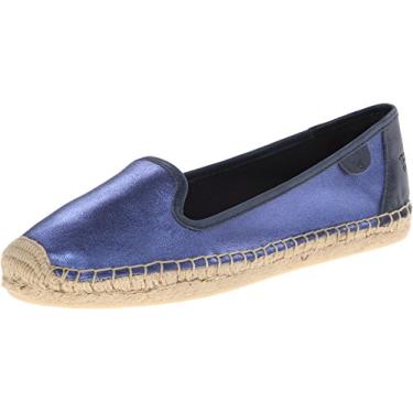 Imagem de Espadrille Feminino Sperry Top-Sider Coco Metálico, Azul, 7.5