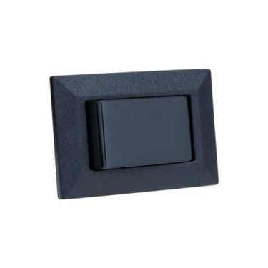 Imagem de Espelho de Tomada Simples Chanfrado com 1 Interruptor - CONNECT CAIXA 