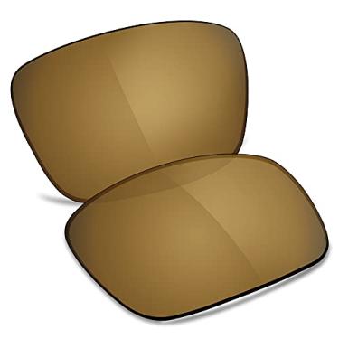 Imagem de TRUSHELL Lentes de reposição polarizadas para óculos de sol Oakley Jupiter Squared OO9135 Bronze Gold - Polarizadas