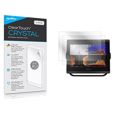 Imagem de BoxWave Protetor de tela para Garmin GPSMAP 8610xsv (protetor de tela da BoxWave) – ClearTouch Crystal (pacote com 2), película de filme HD – Protege contra arranhões para Garmin GPSMAP 8610xsv
