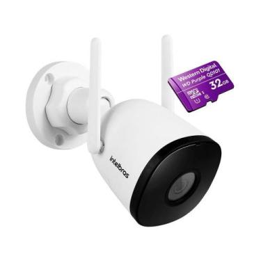 Imagem de Camera de video intelbras wifi full hd mibo micro sd 32gb im5 sc branc