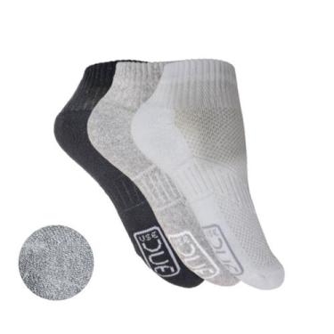 Imagem de Kit 12 Pares de Meia 39/43 Cano Curto Atoalhada SORTIDO - UseDue, 39/4