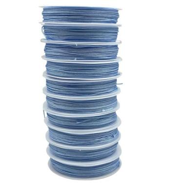 Imagem de Linha Fio Fibra Poliamida Azul Candy 1mm 1un 10 Metros Arte - Macall