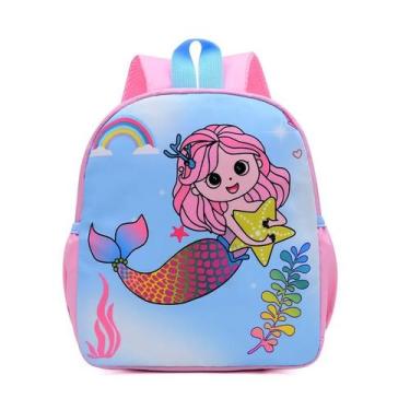 Imagem de Mochila Média Infantil Desenhos Menino Menina Criança Nylon - Modas Fa
