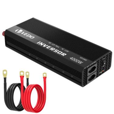 Imagem de Inversor De Corrente Vd-6400 12v Para 110v 4000w Pico 8000w - VEDO