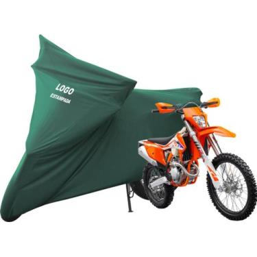 Imagem de Capa De Tecido Para Cobrir Moto KTM 250 EXC-F 300 EXC - Mz, Verde