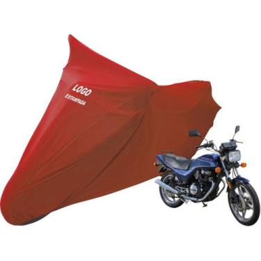 Imagem de Capa P/  Cobrir Moto Honda CB 450 Postagem Imediata Com logo - Mz, Ver