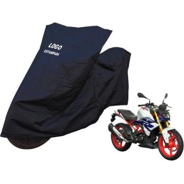 Imagem de Capa Impermeável Fixação Com Elástico Para Moto Bmw G 310 R - Mz