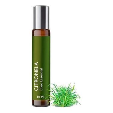 Imagem de Óleo Essencial Citronela 10ml Roll On - Puro E Natural - Essência do B
