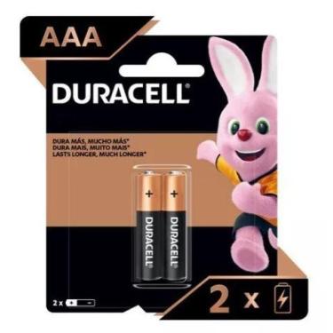 Imagem de Pilha Duracell AAA Palito Alcalina Cartela Com 2 Unidades