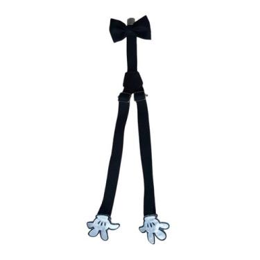 Imagem de Suspensório + Gravata Borboleta Infantil Criança Personagens - Migueli