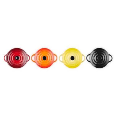 Imagem de Le Creuset Kit 4 Mini Cocottes 10cm Clc (Peg Preto)