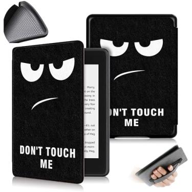 Imagem de GUKSRASO Capa para Kindle Paperwhite (7", 12ª Geração, Release 2024) e Kindle Colorsoft Signature Edition com Tira de Alça de Mão TPU Soft Traseiro Com a Função Automotor/Sleep